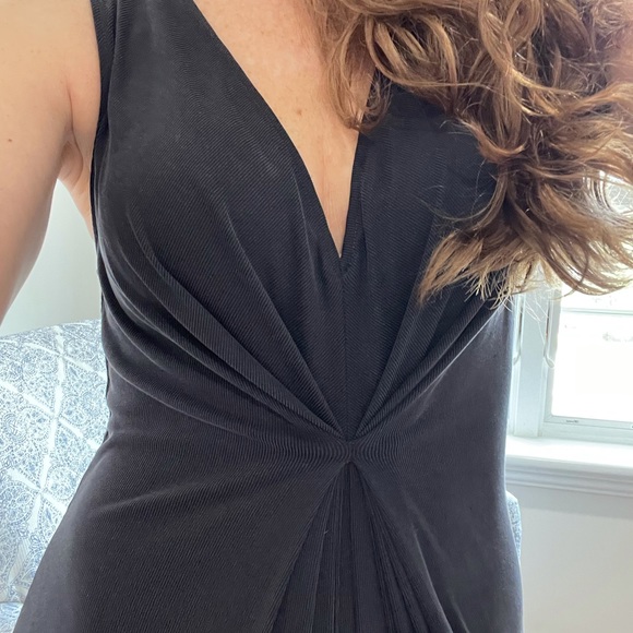 NWT FREE PEOPLE BLACK WILD DREAMING MIDI DRESS - Picture 2 of 10